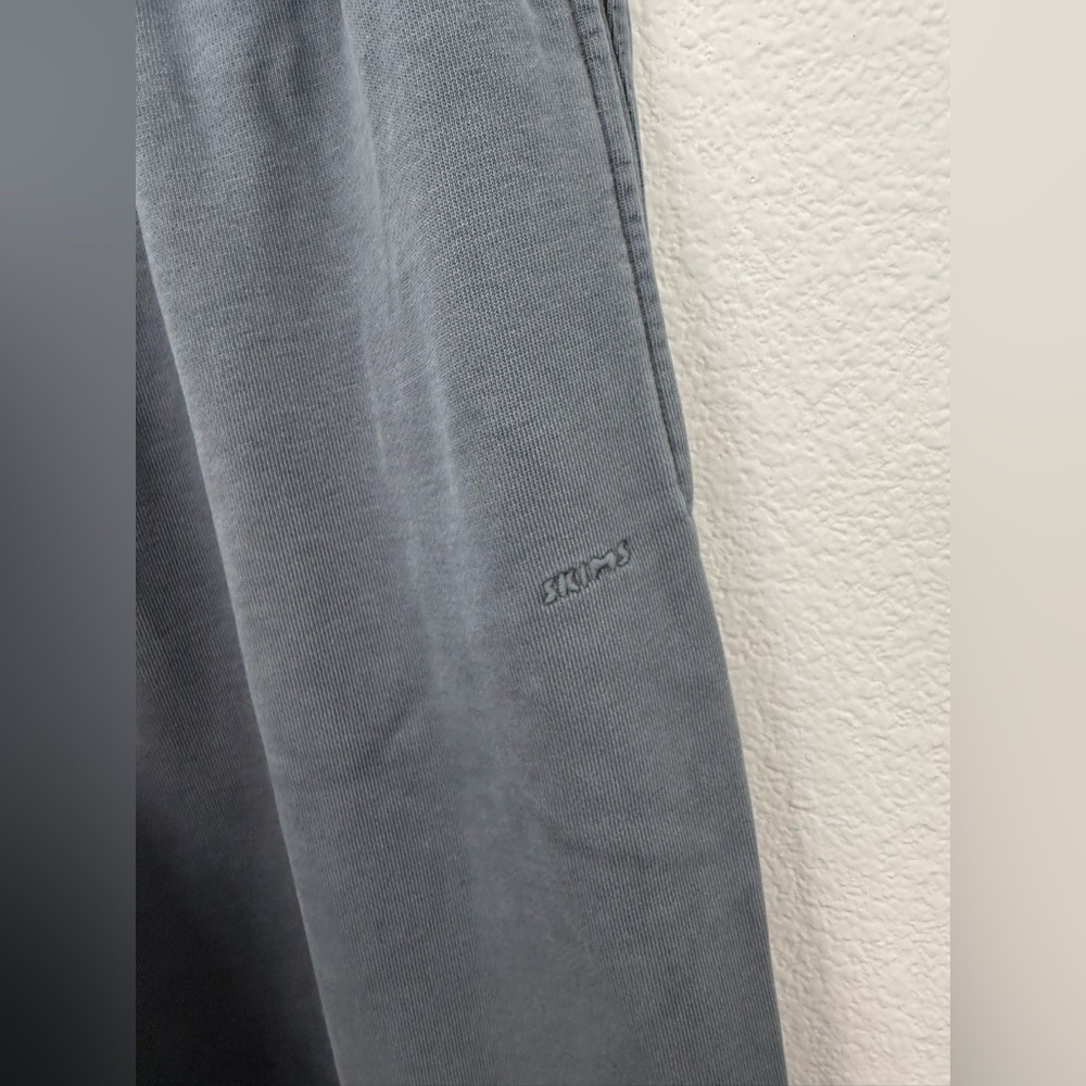 Skims Boyfriend Fleece Baggy Sweatpants Zircon Size XS Oversized - Picture 6 of 14